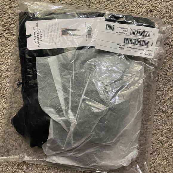 High-waist Alosoft Lounge Legging - Picture 2 of 3